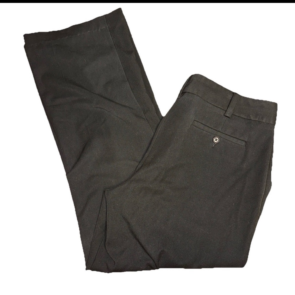 Talbots Signature Dress Pants Women Black‎ Style #MA804, Size 12 (34x30) Flaw